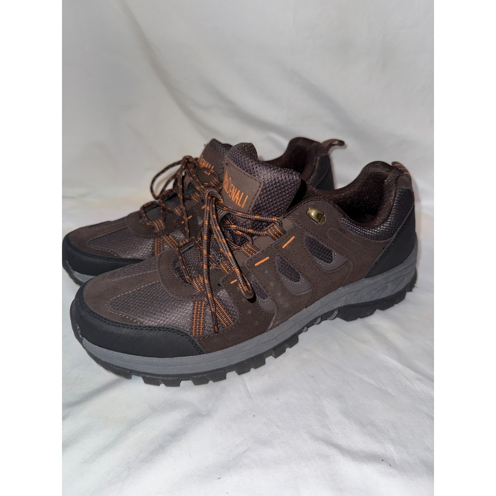 Denali Alpine Low B2019926X Men's Hiking Shoes 12 Brown Black Suede Lace Up